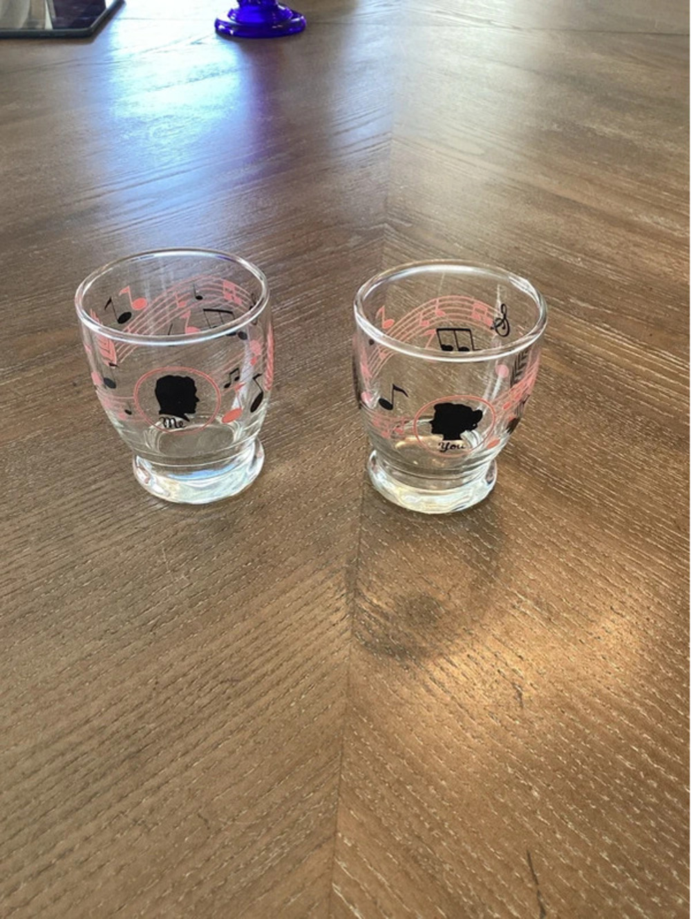 Cocktail shot glasses